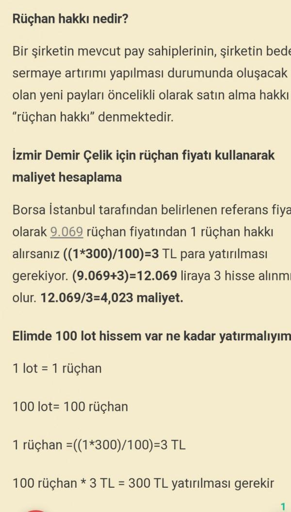 izmdc hisse yorum sohbet ve analizi 17 subat carsamba 2021 finanscepte